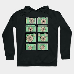 Green Classic Camera Hoodie